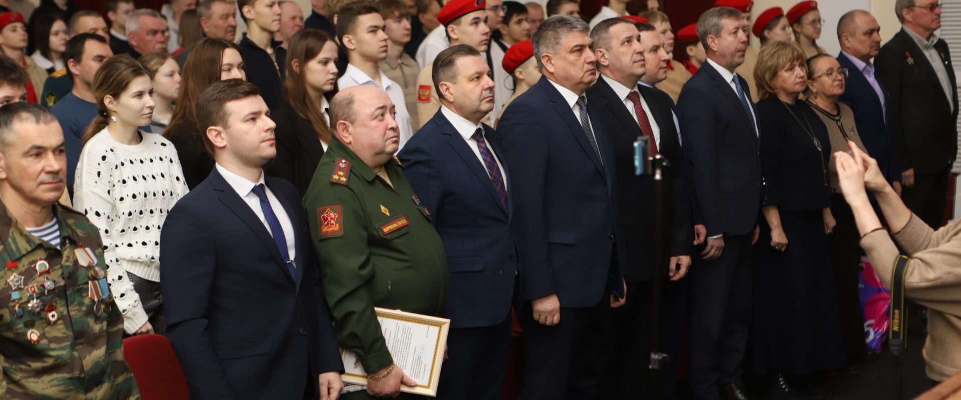 Торжественное мероприятие ,посвященное 37-й годовщине вывода советских войск из Афганистана «Верны присяге мы и выполнен приказ..»